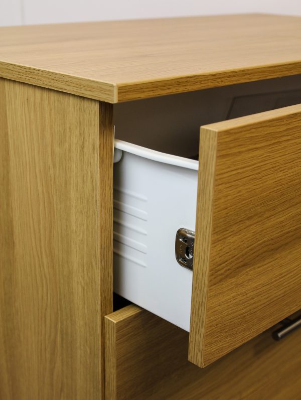 open drawers