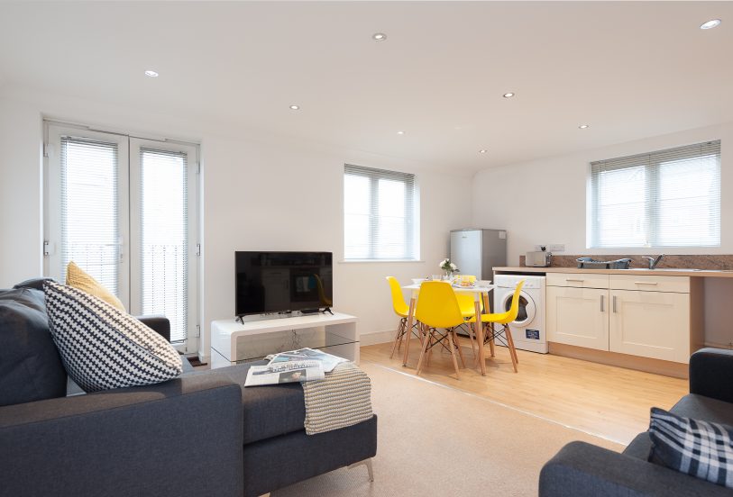 Colchester living room/kitchen