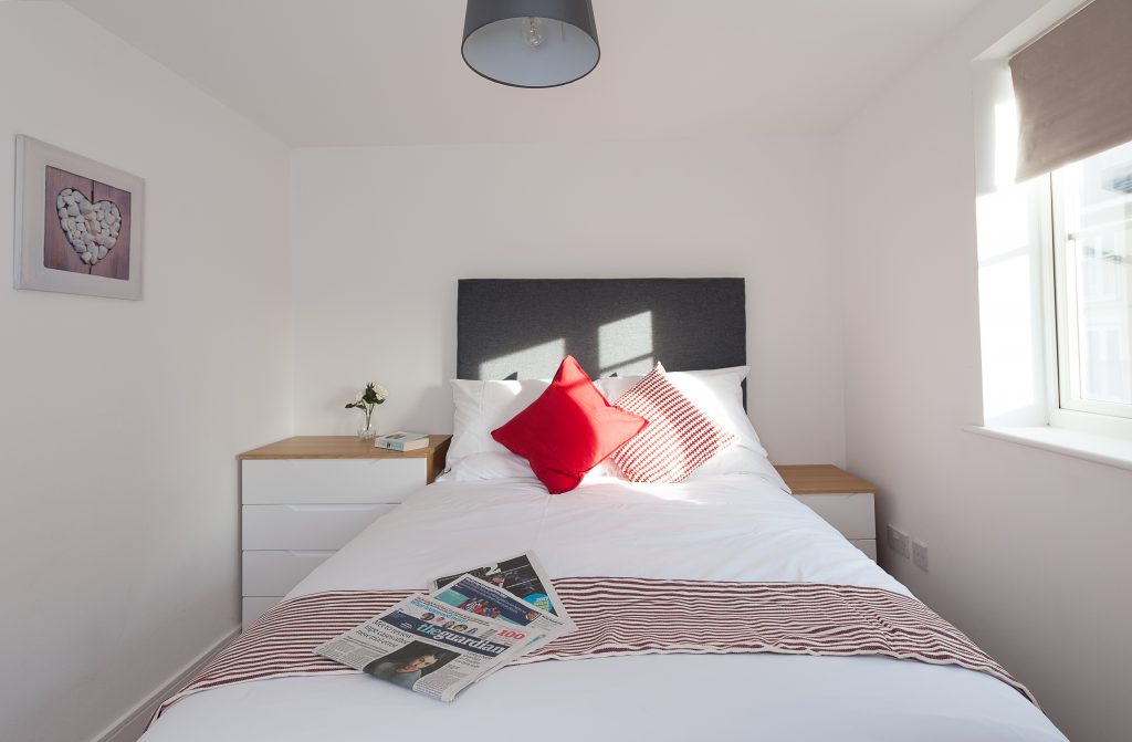 Serviced Accommodation Colchester First Property Bedroom