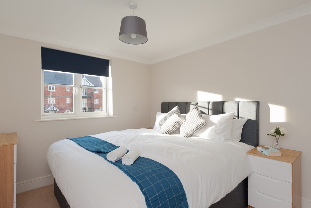 Serviced Accommodation Colchester First Property Bedroom