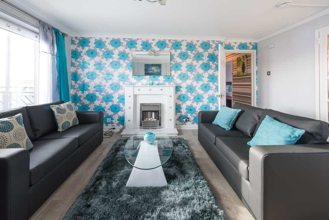 Serviced Accommodation in Glasgow Living Room