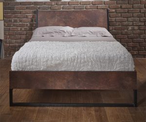 Diego Copper Double Bed